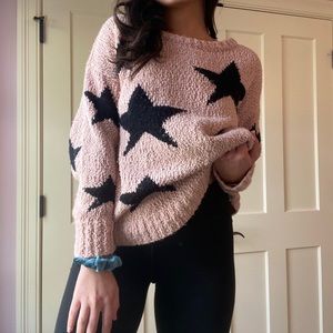 Nordstrom Star Pattern Sweater Size M